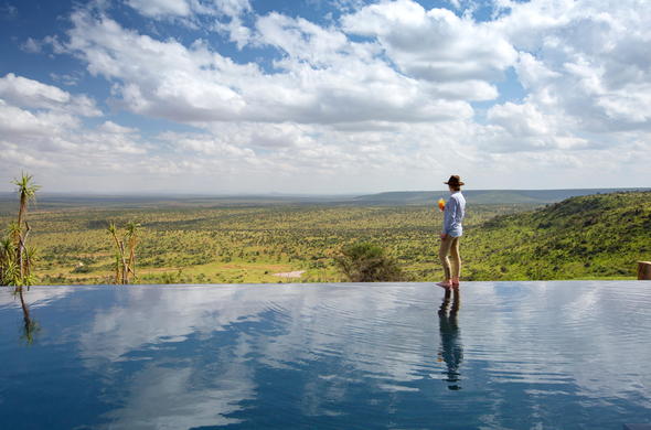 Lodge in Loisaba Conservancy